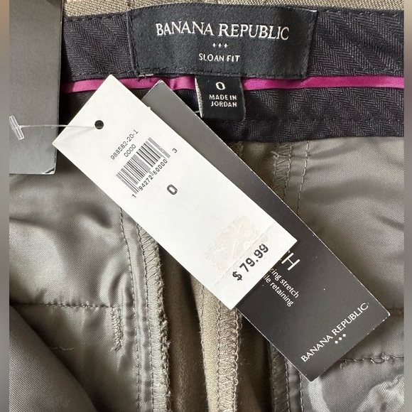 NWT. Women’s Banana Republic Sloan dress pants. Size 0. - Picture 2 of 3